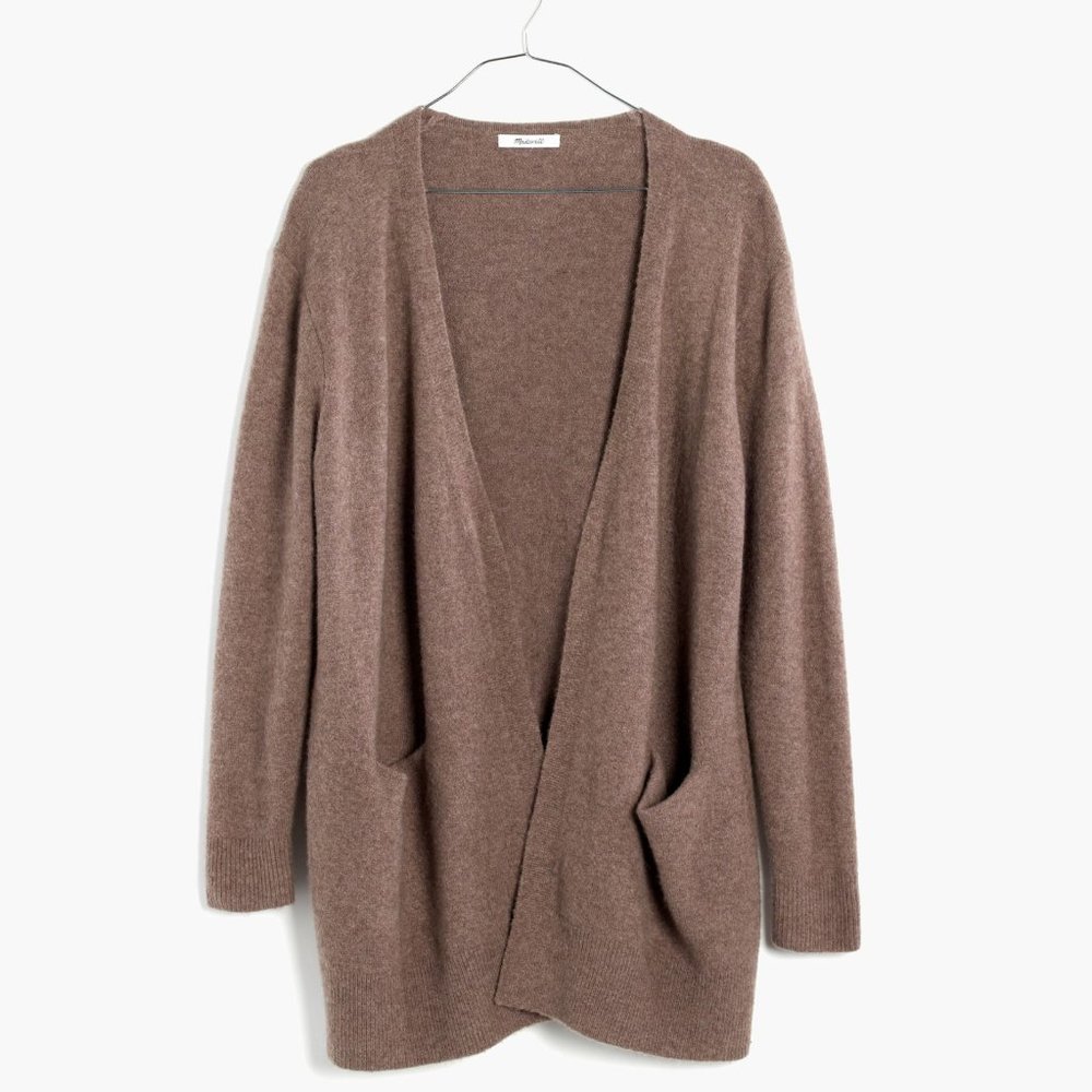 Madewell Ryder Open Front Cardigan Oversized